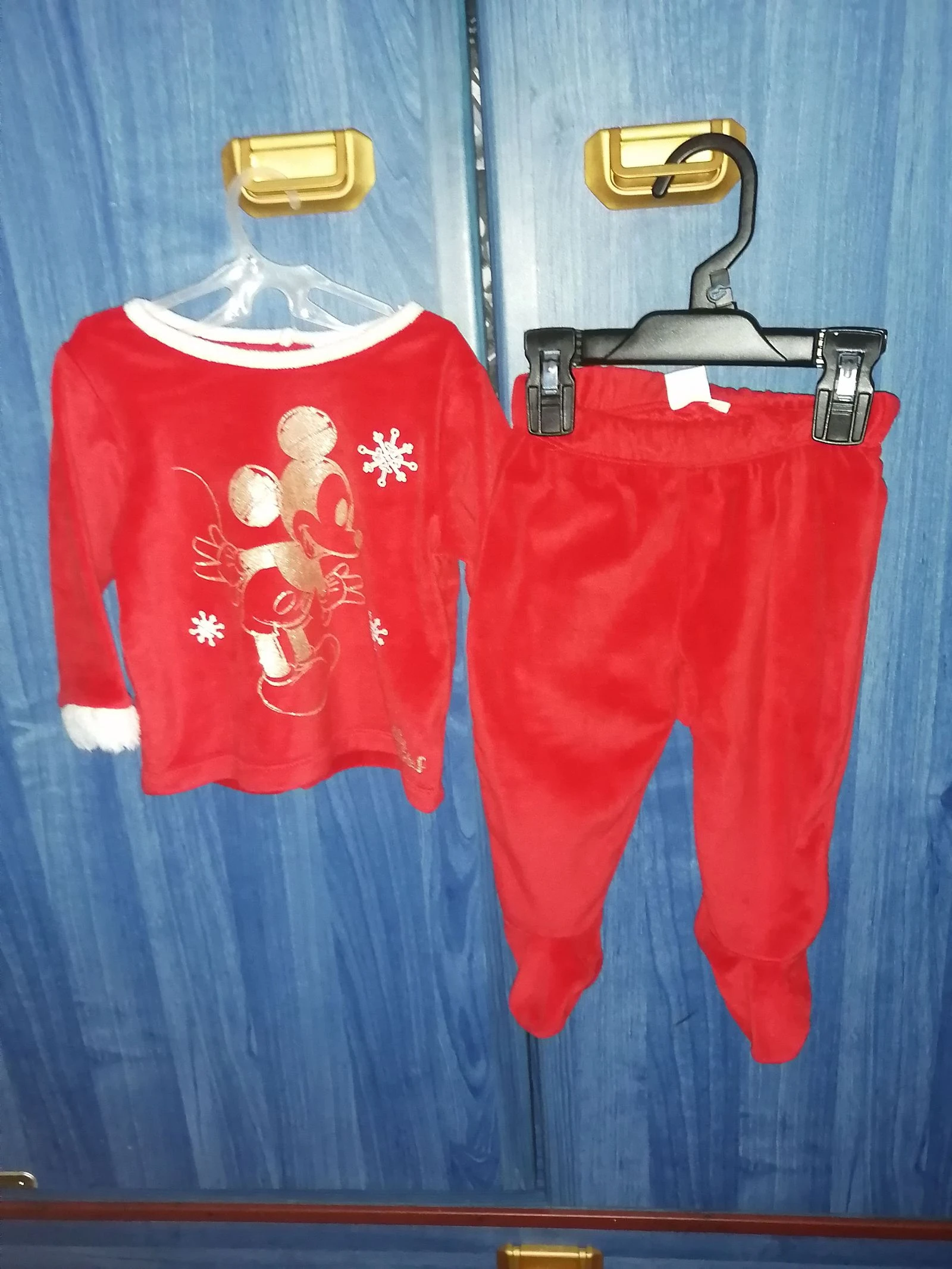 Pyjama noël Mickey 12 mois 